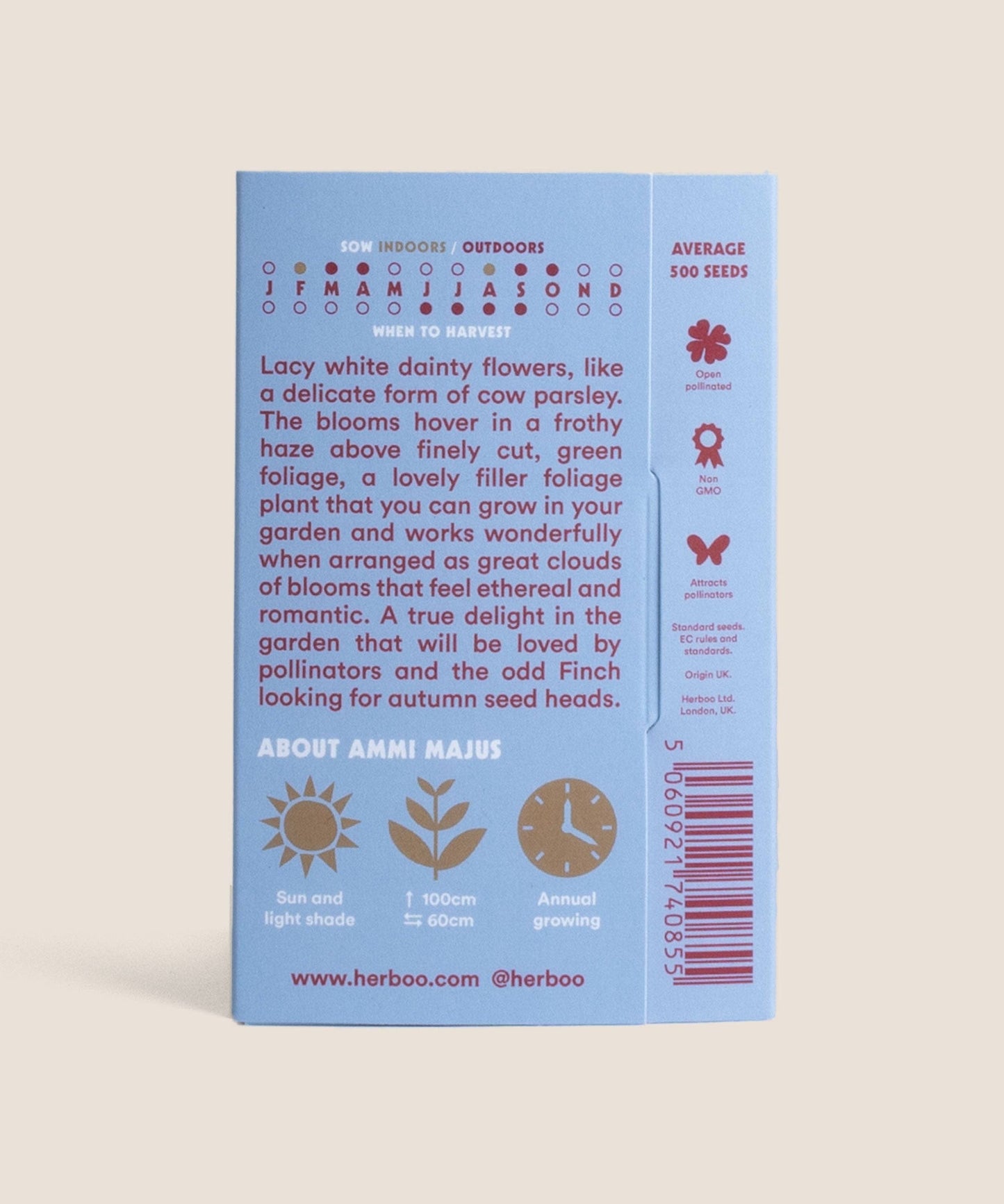 Herboo - Ammi Majus Seeds