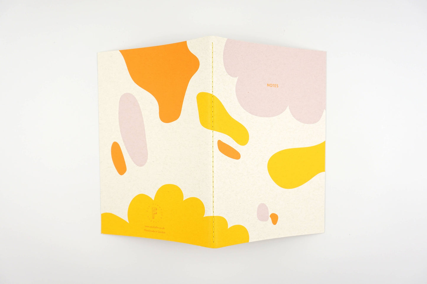 Fin Studio - Abstract Patterned Vibrant Colour Notebook / Dream