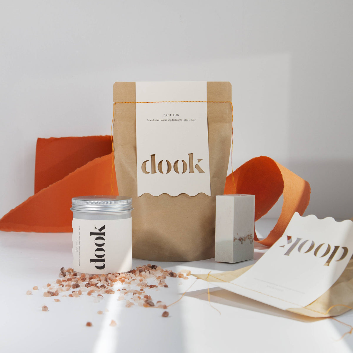 Mandarin Bath Salts | Reusable tin