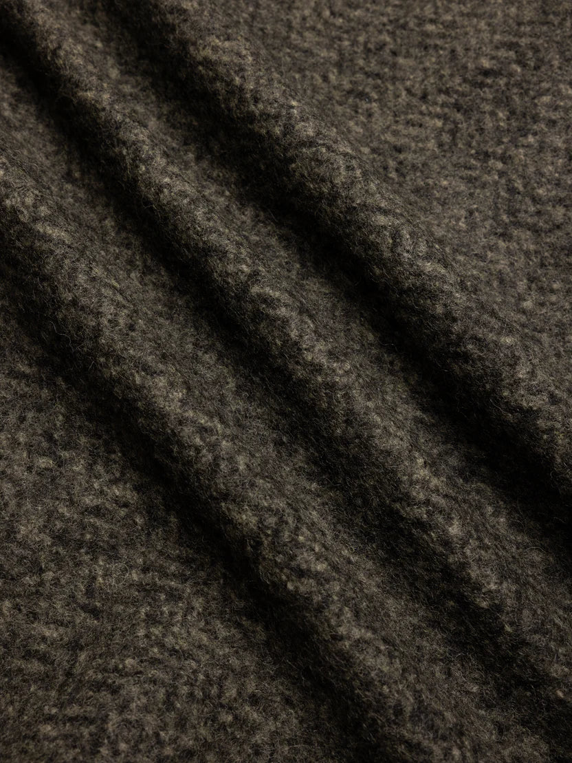 Ormiston Jacket in Moss Wool Herringbone