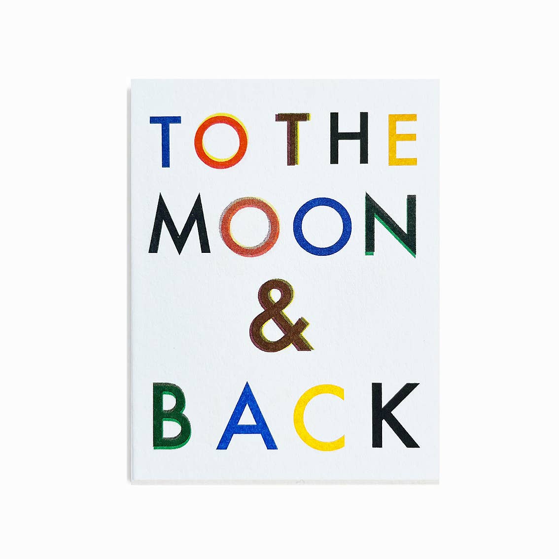 Moon mini card