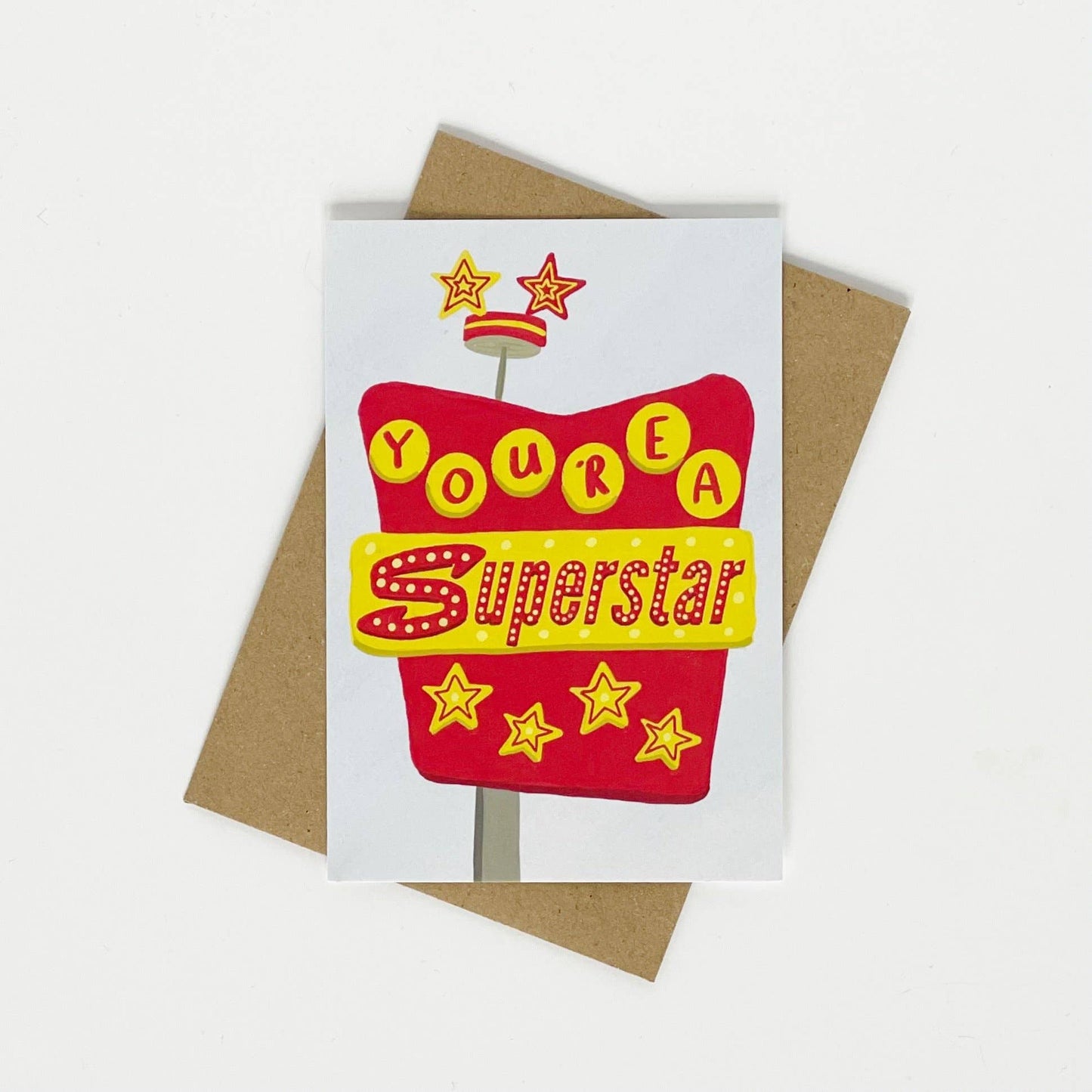 Lomond Paper Co - You're A Superstar Card