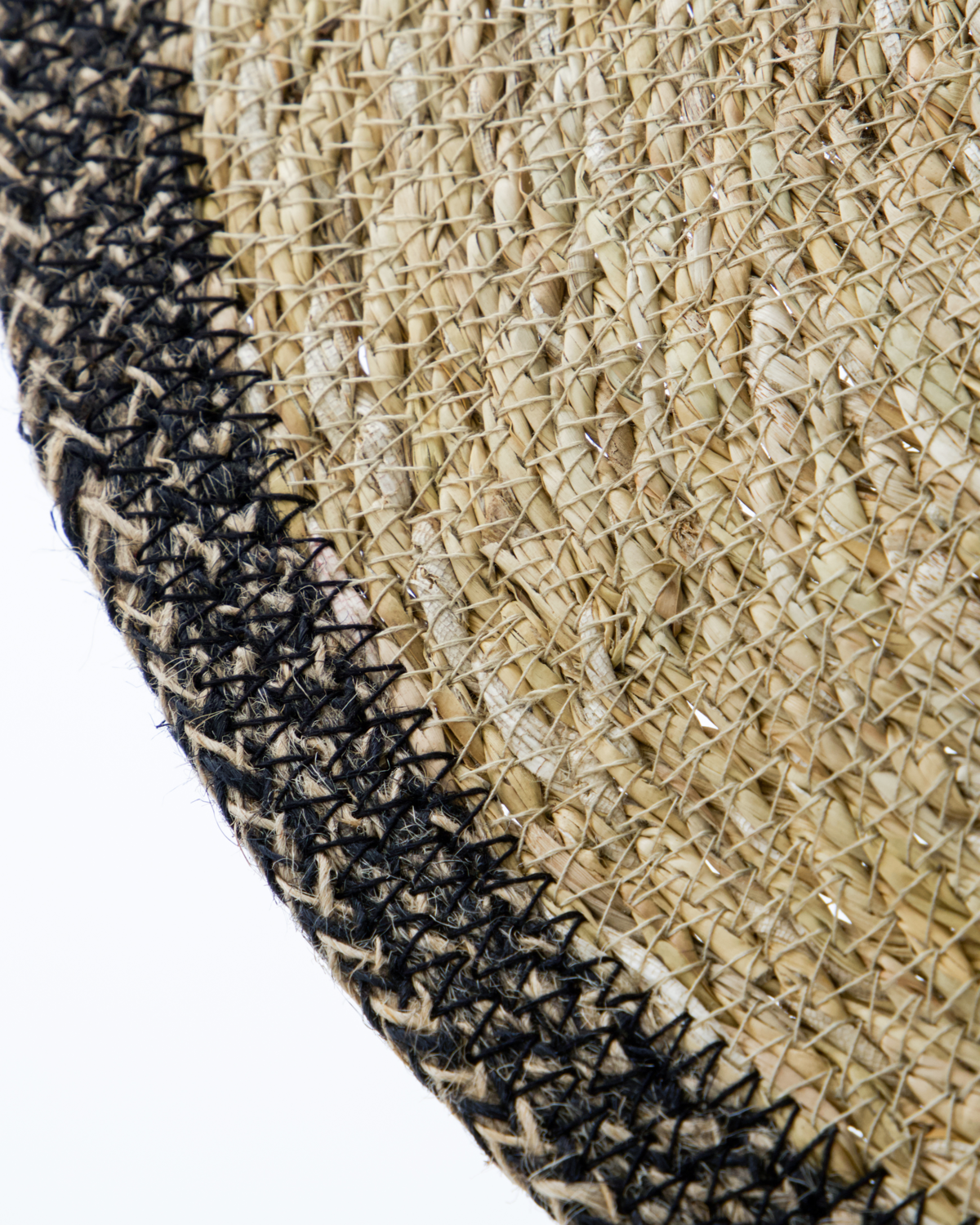 Placemat, Space, Black/Natural