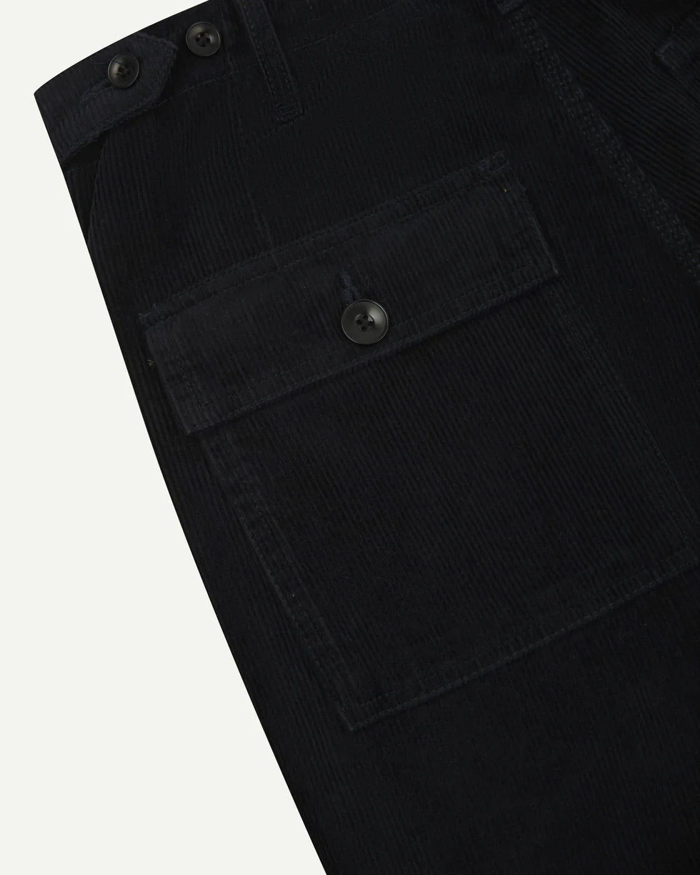 5005 cord workwear pants - midnight blue