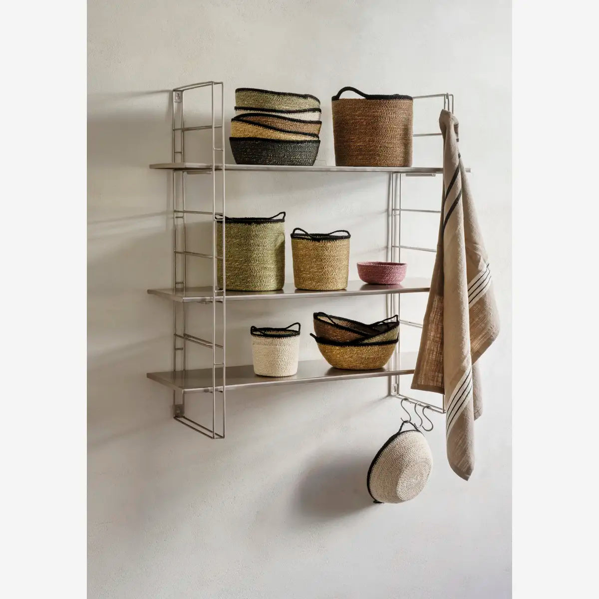 OVAL SEAGRASS BASKET