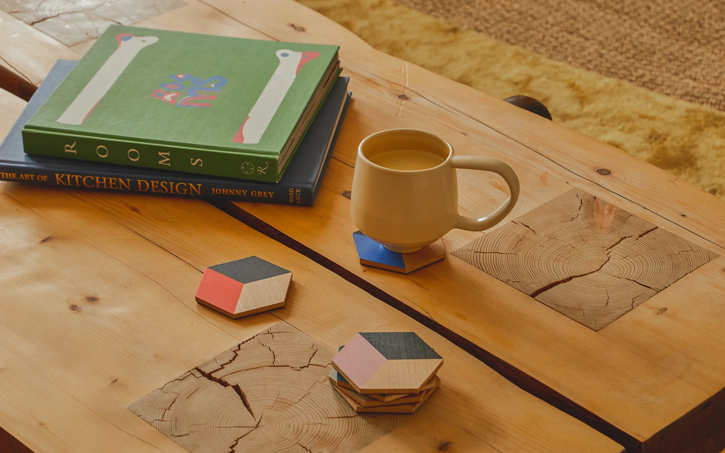 Table Tiles Modern Multi Coasters