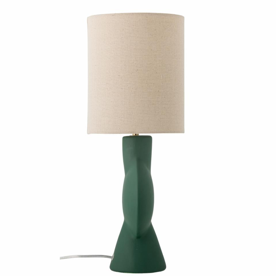 Sergio Table Lamp, green, stoneware