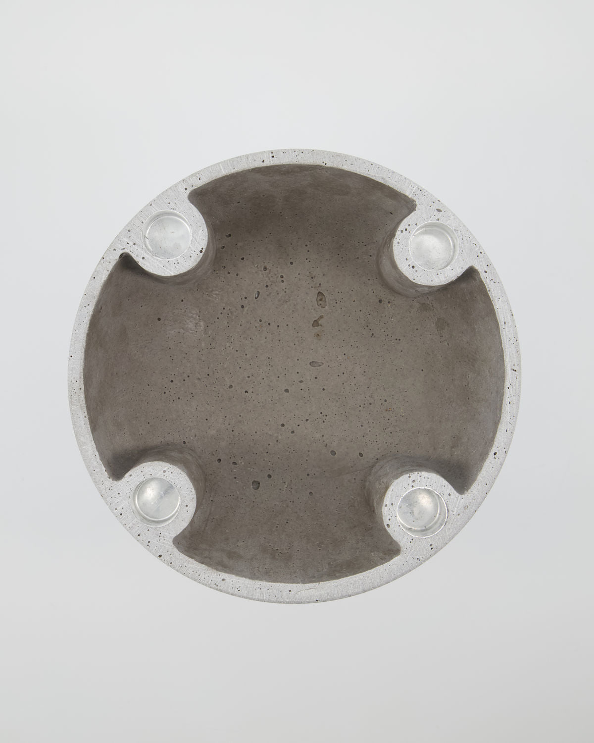Candle holder, Marb grey