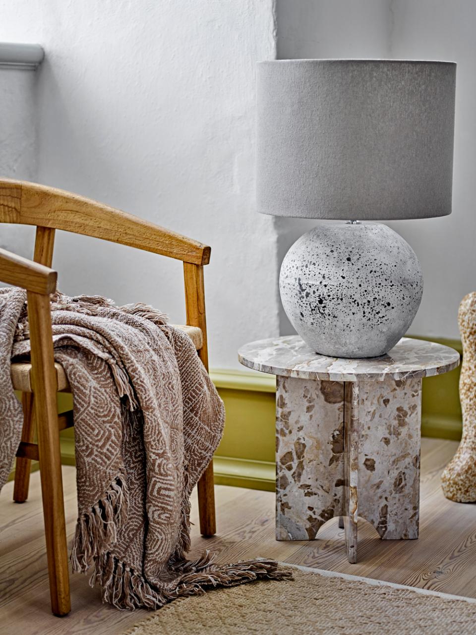 Bresso Throw, Brown, Recycled Cotton