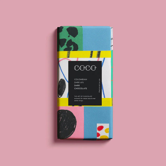COCO Chocolatier - Colombian Dark 61% Chocolate Bar