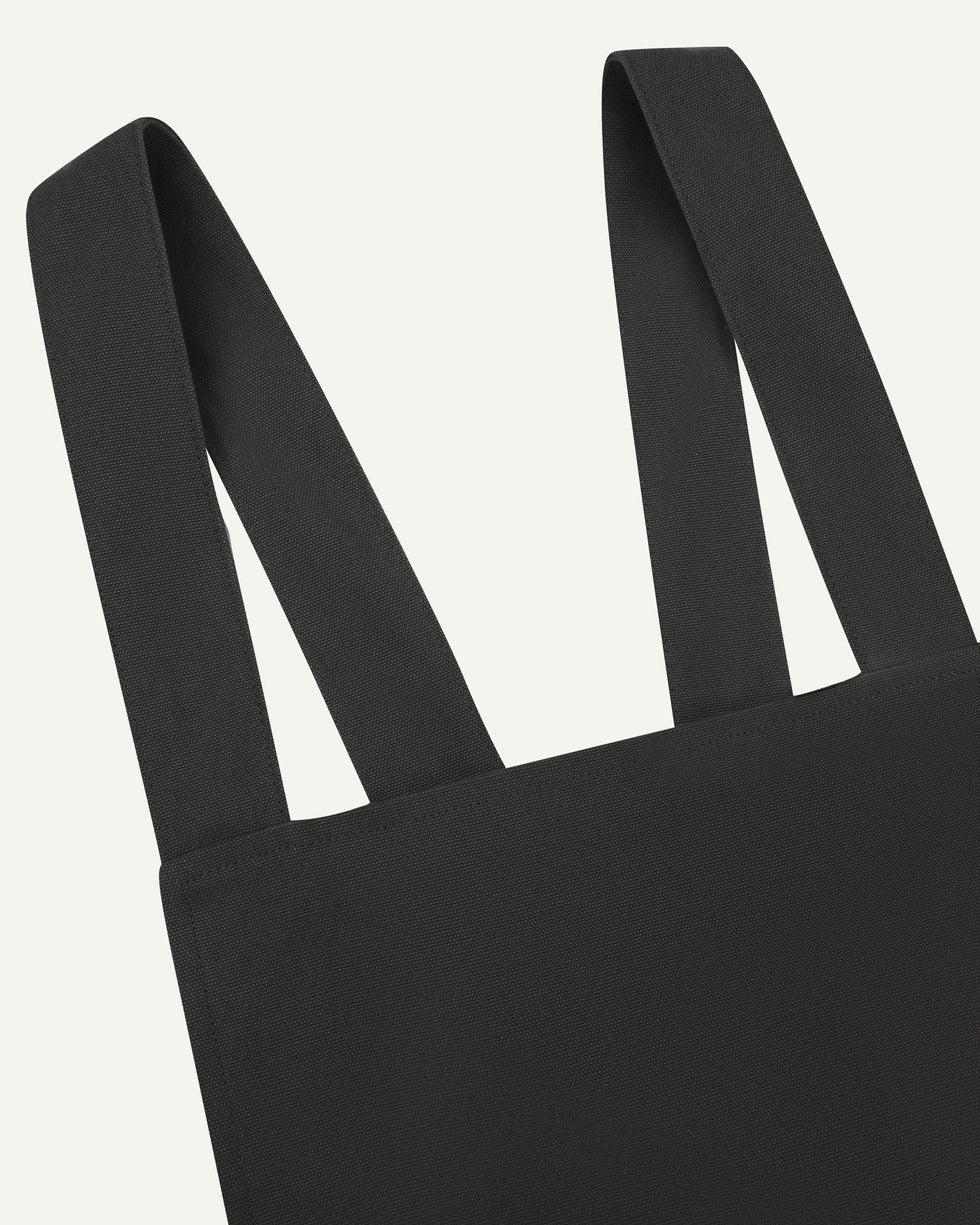 #9003 japanese-style canvas apron - charcoal