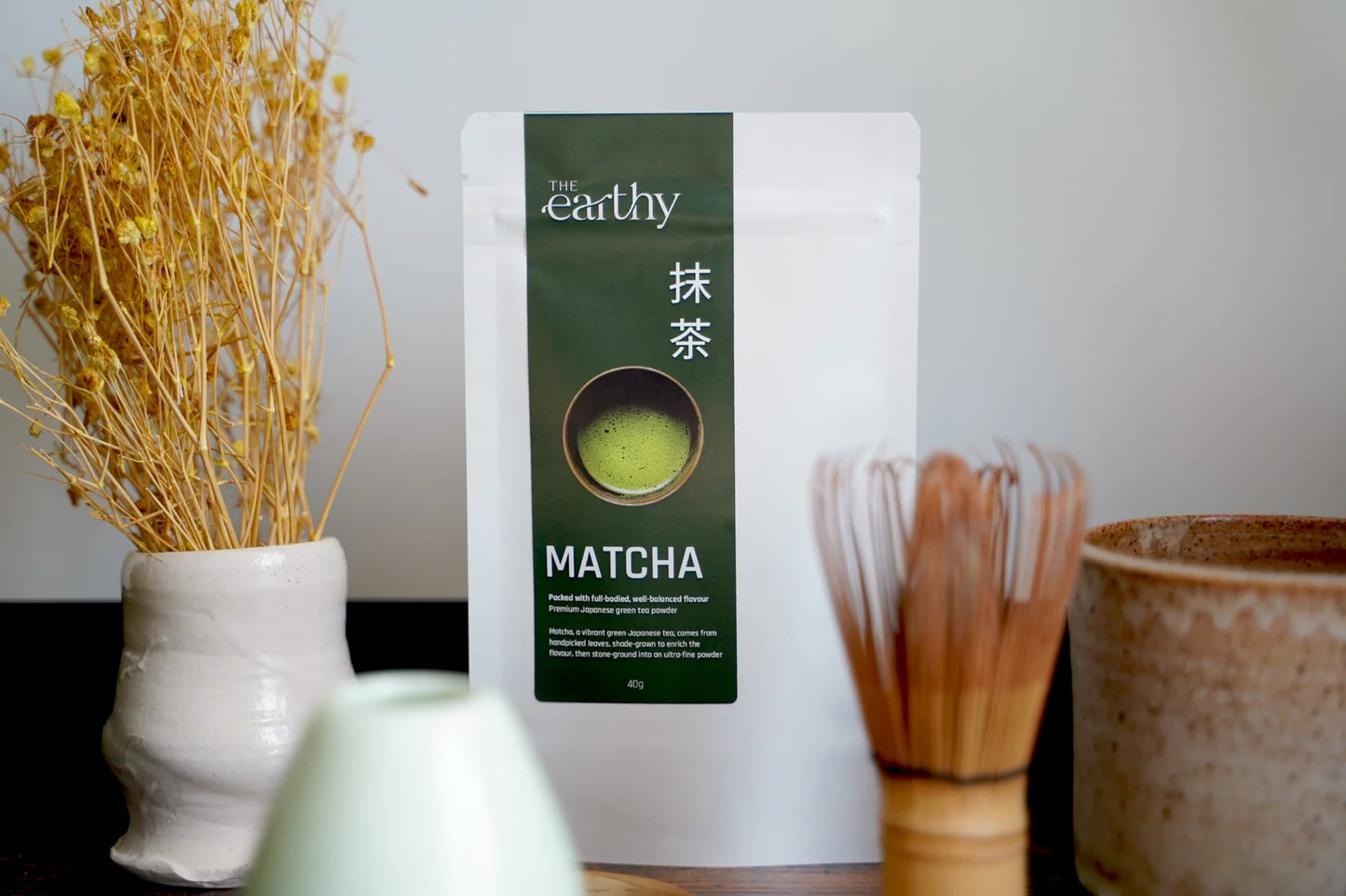 The Earthy Premium Grade Matcha Powder