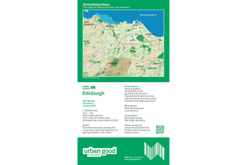 Urban Nature Edinburgh Map