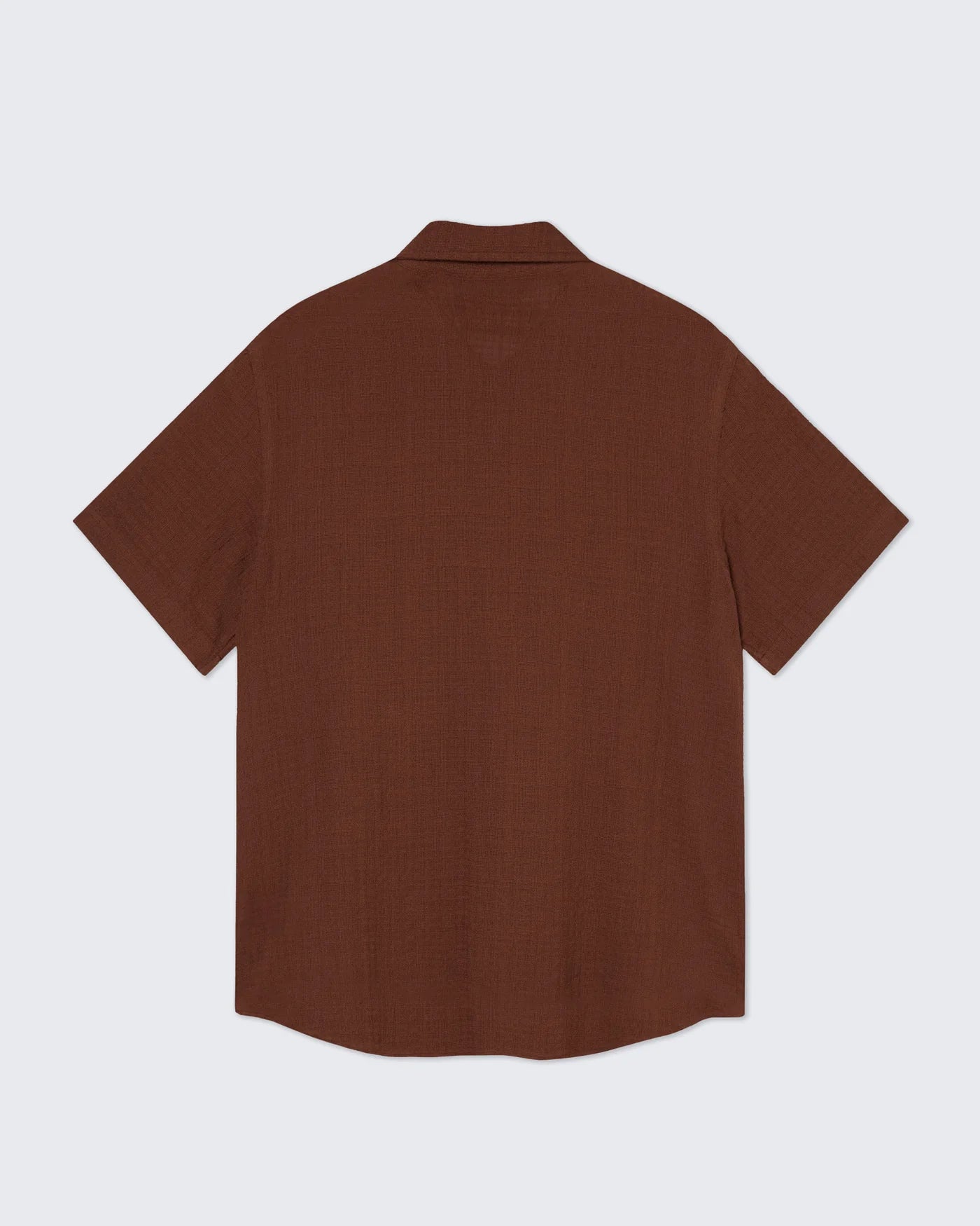 Silveira Panama Shirt, Aztec Brown, 100% Cotton
