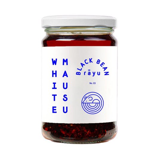 White Mausa Black Bean Rayu