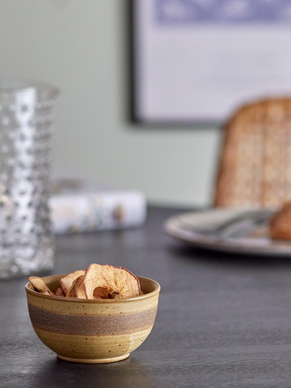 Solange Bowl, Nature, Stoneware, Small