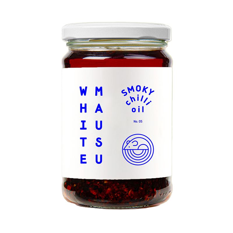 White Mausu Smoky Chilli Oil 240g