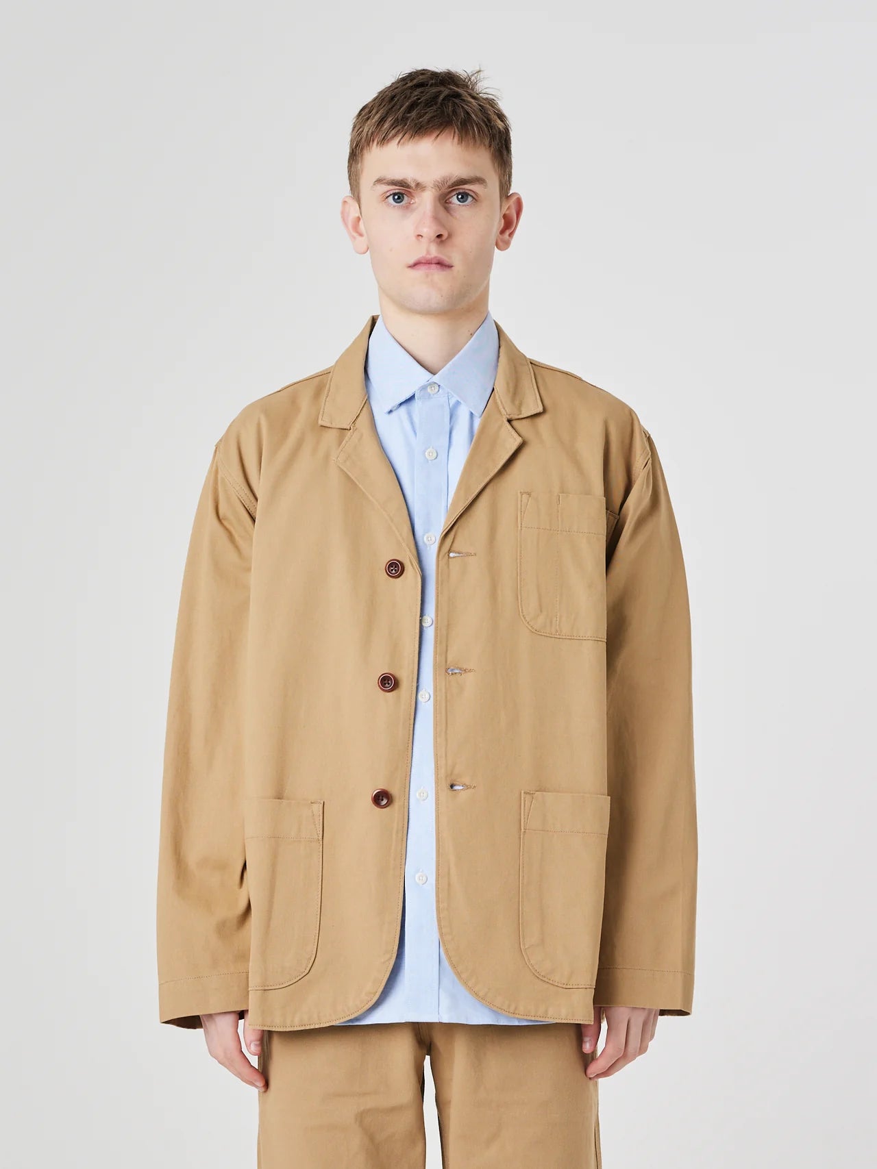 3006 Twill Blazer - khaki