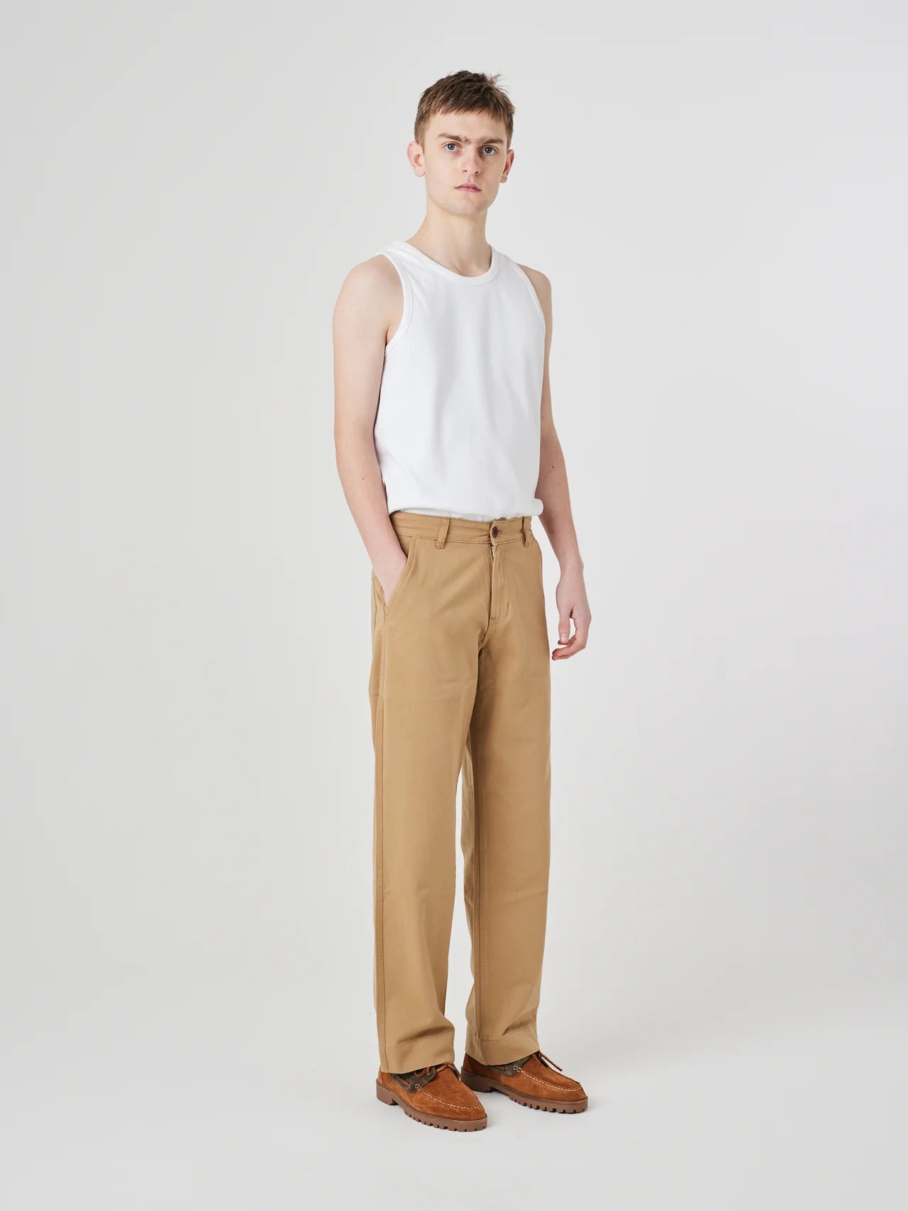 5021 Twill painter pants - khaki