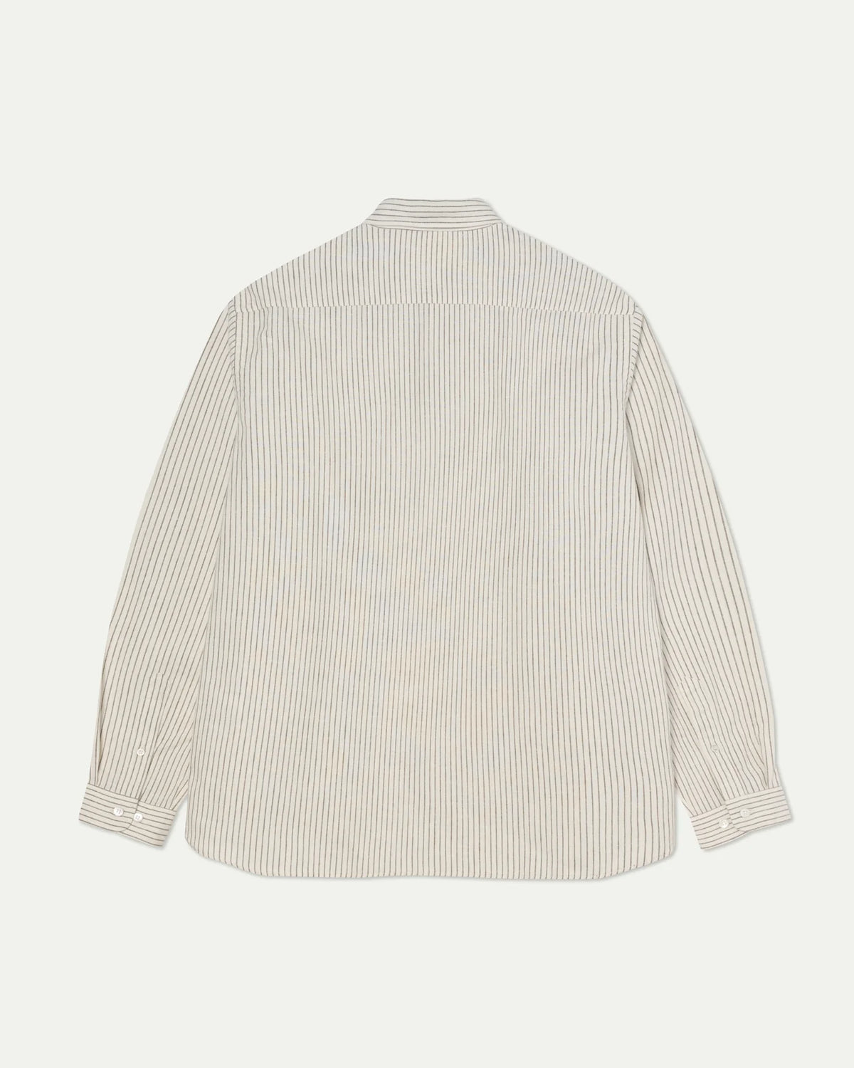Branco Button Down Shirt Balsam Green Stripes