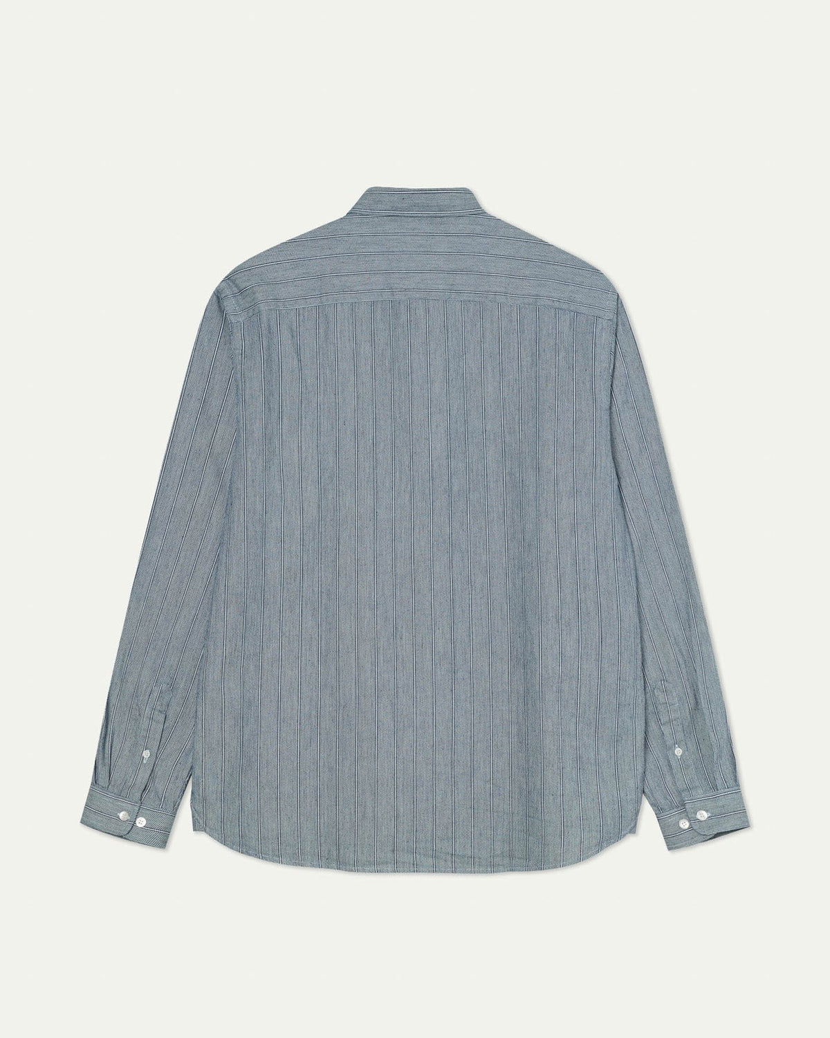 Branco Button Down Shirt Indigo Stripes