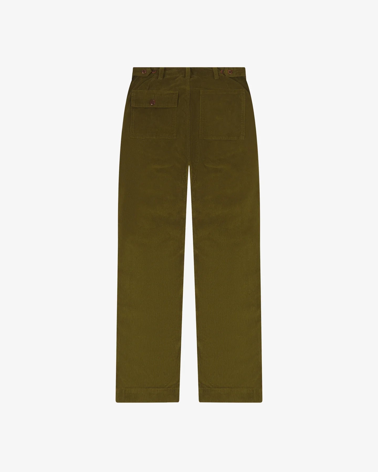 5005 cord workwear pants - woodland green