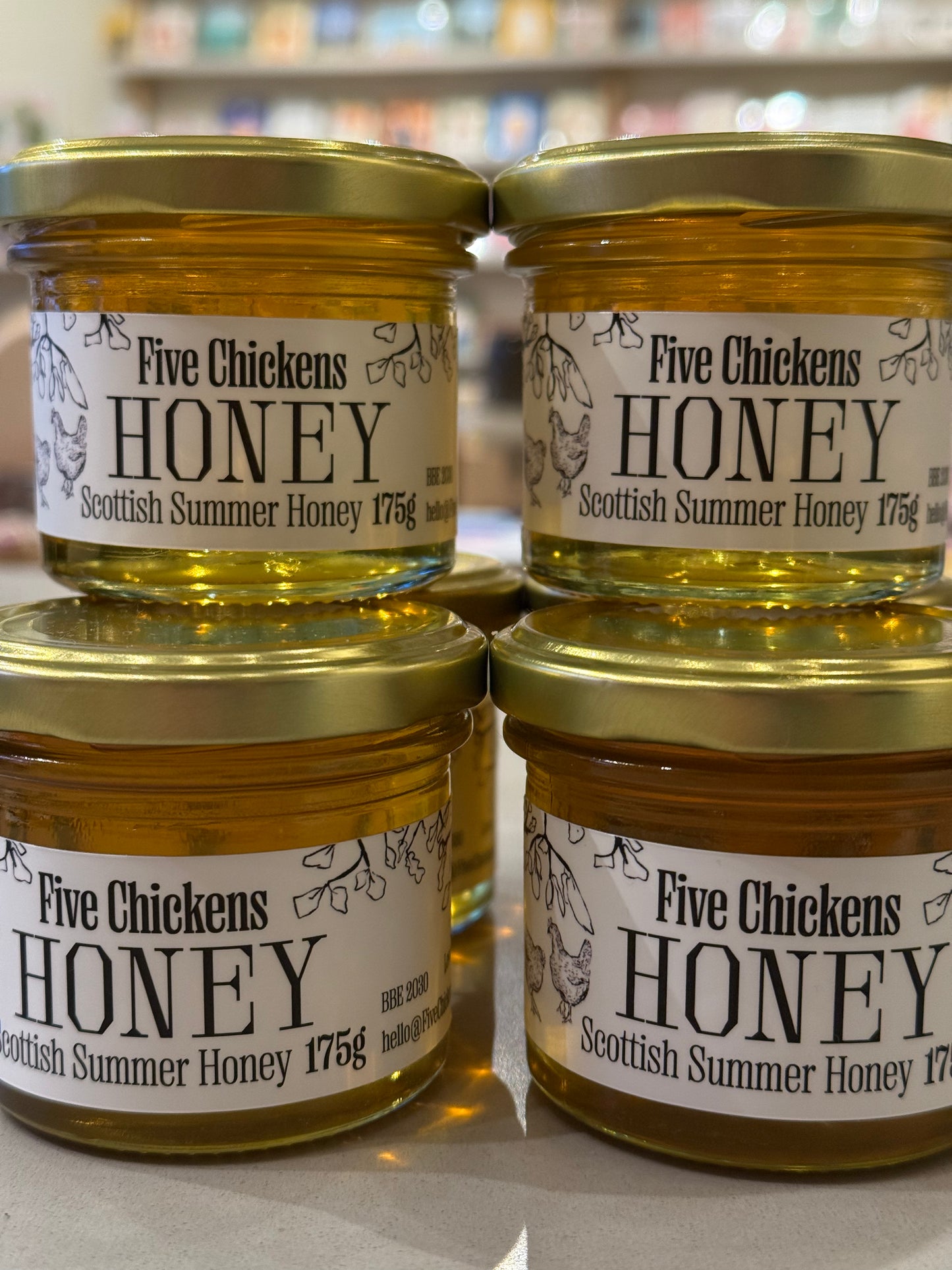 Five Chickens Honey
