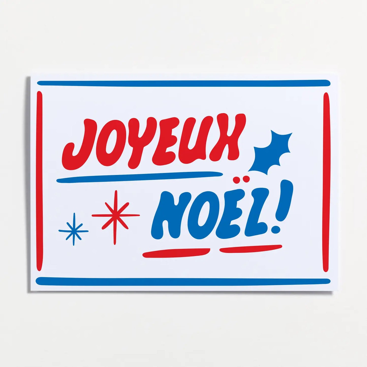 European Christmas card set