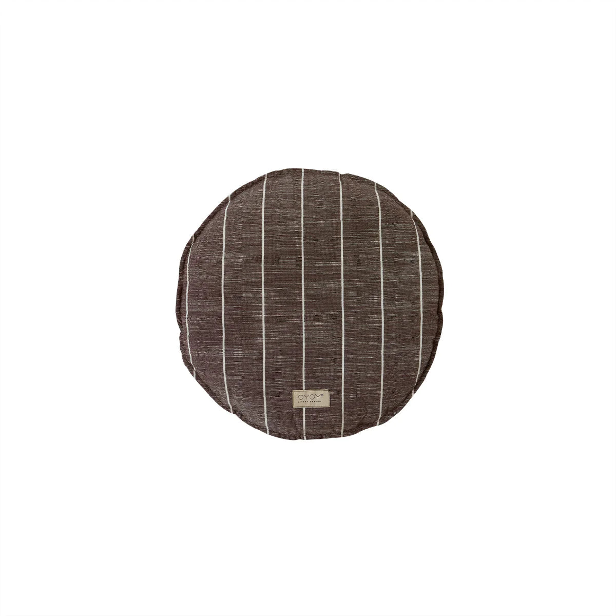 Kyoto outdoor round cushion, chocolate