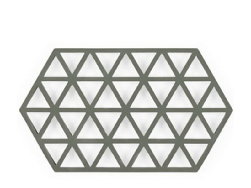 Trivet Triangles - Olive Taupe - L24
