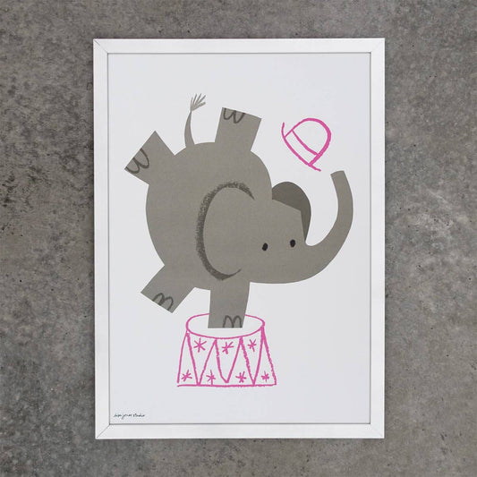 Print | Circus Elephant
