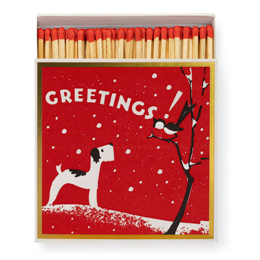 Archivist Gallery | UK - Winter Greetings! | Square - Christmas Safety Matches🎄