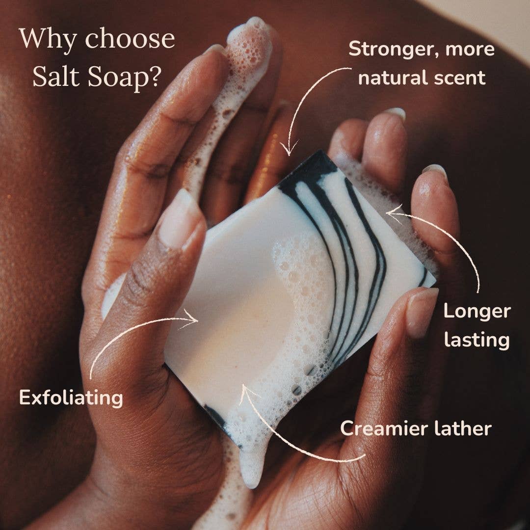 Lavender Salt Soap Bar