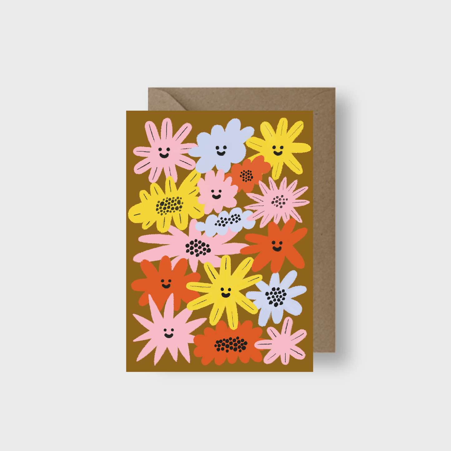 Seekprint - Smiling Blooms Greeting Card