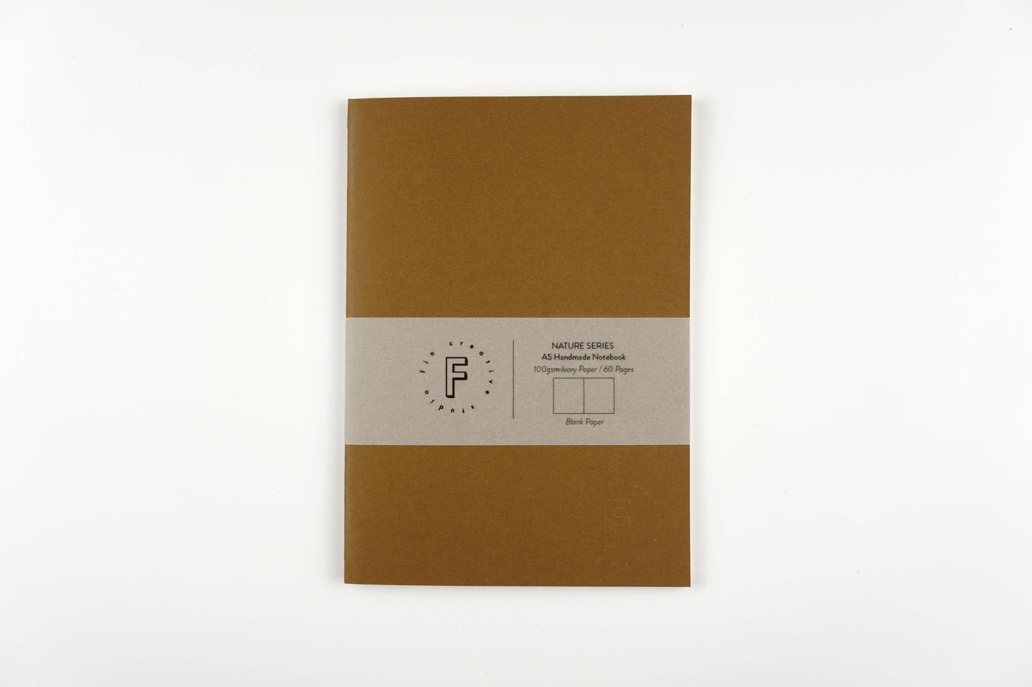 Fin Studio - Natural Colours Plain Notebook Series / Nature