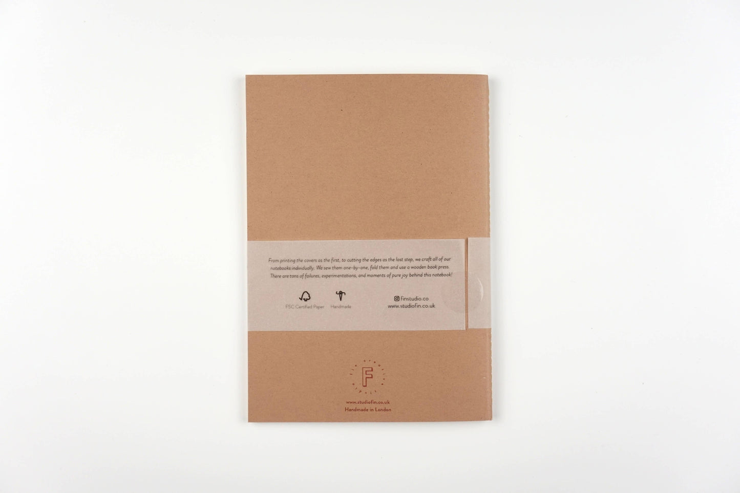 Fin Studio - Natural Colours Plain Notebook Series / Nature