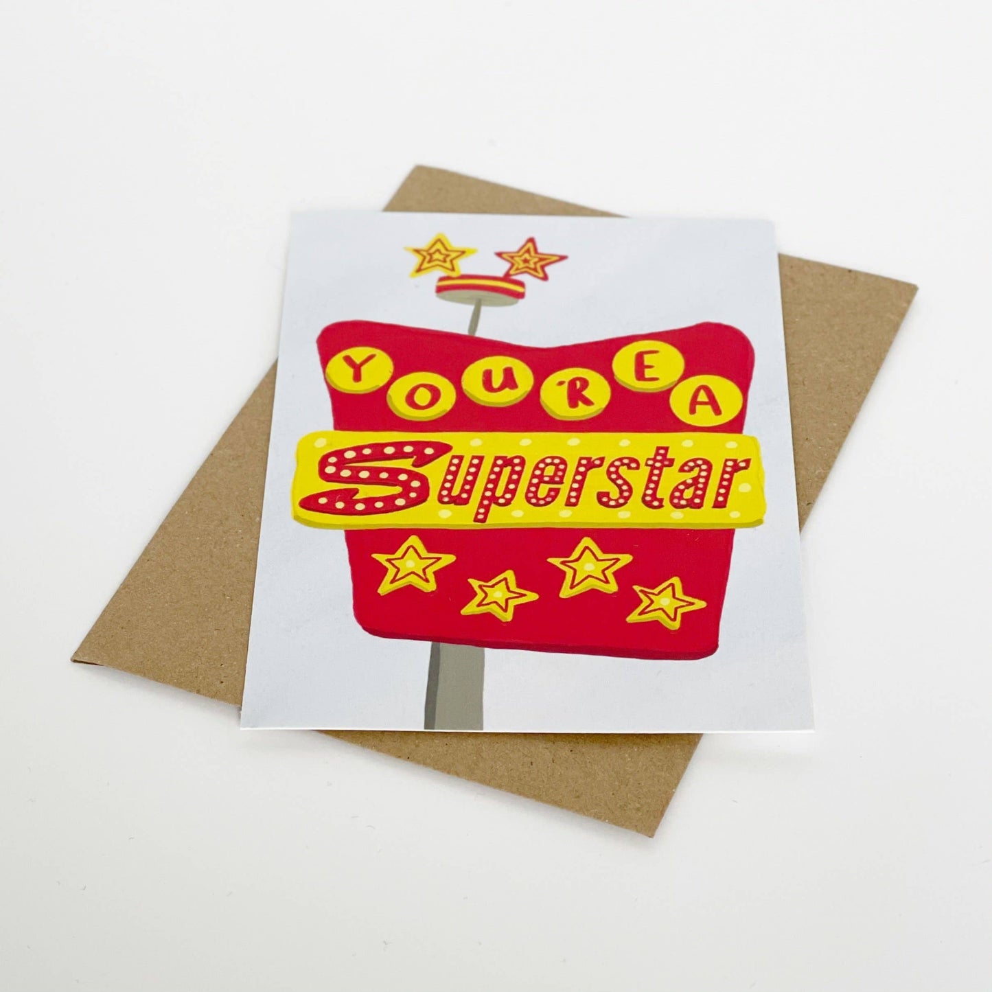 Lomond Paper Co - You're A Superstar Card