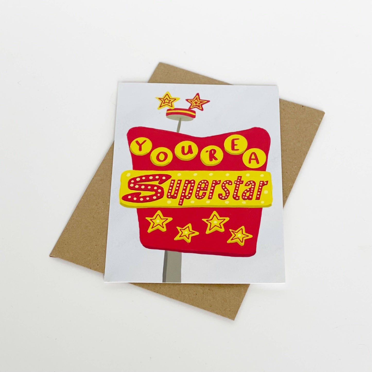 Lomond Paper Co - You're A Superstar Card