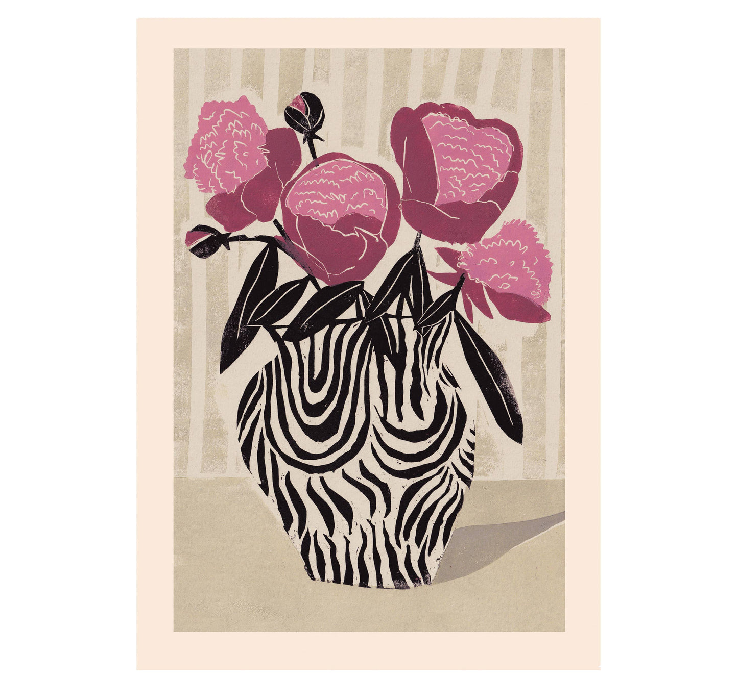 Luiza Holub - Art Print 'Pink Peonies' Wall Art