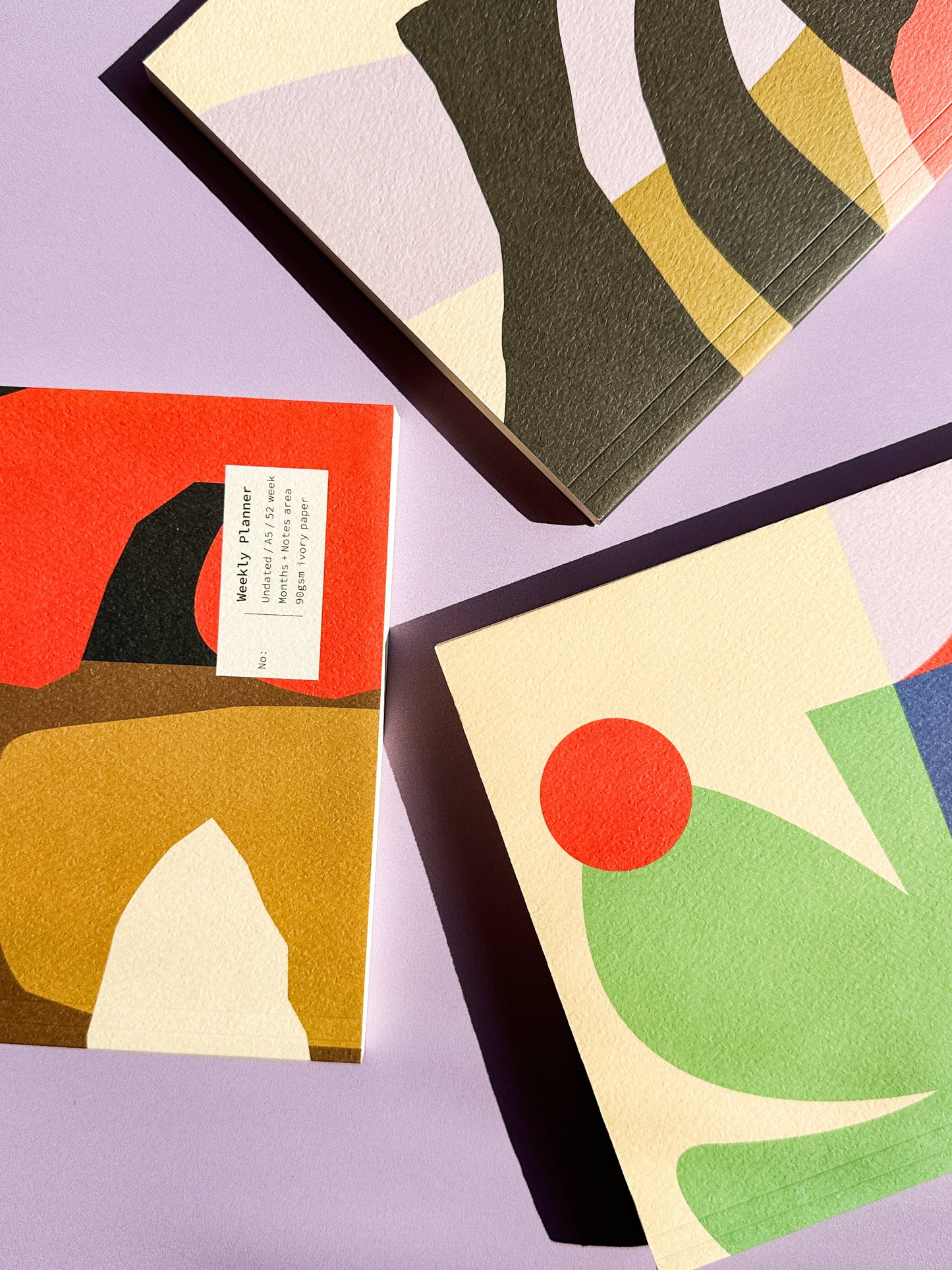 Fin Studio - Paloma Lined Notebook \ Lay-Flat Notebook