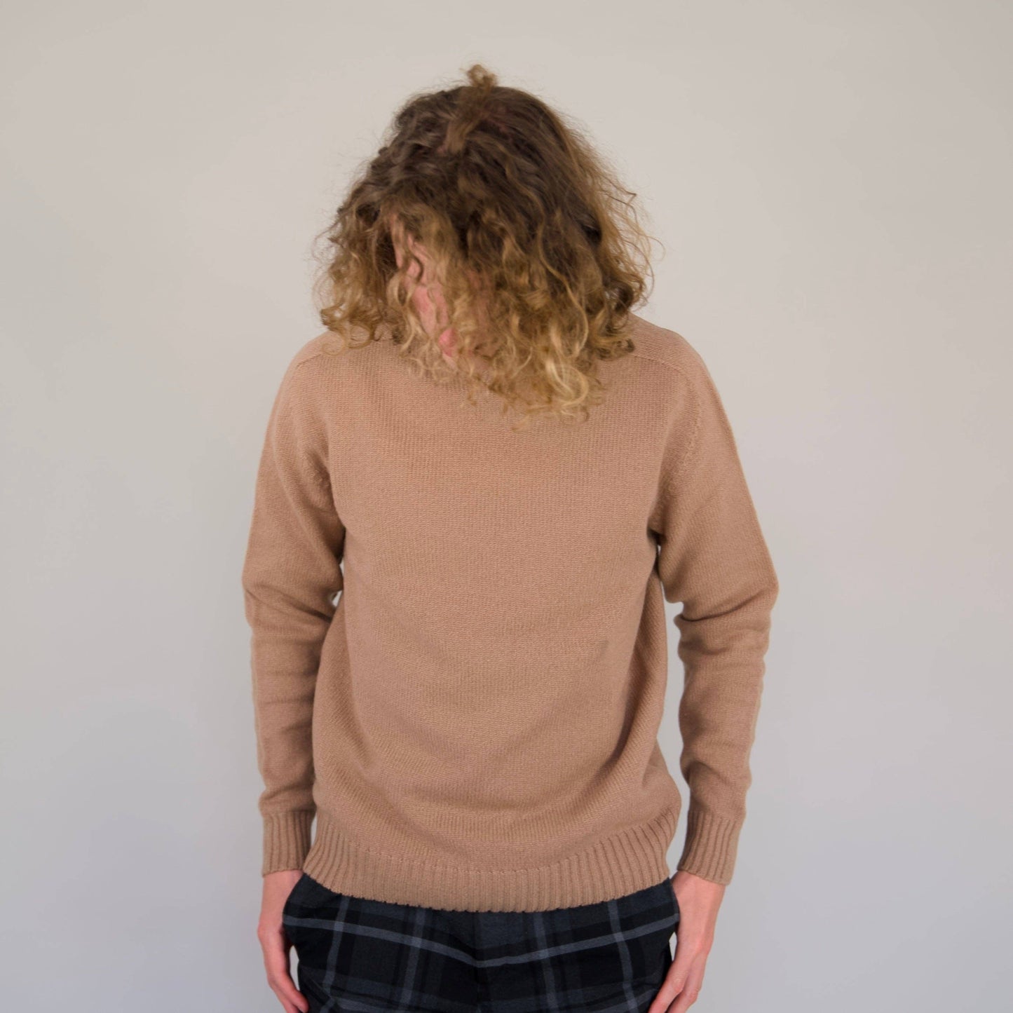 Origin Knitwear - Geelong - Seamless Crew - Brown