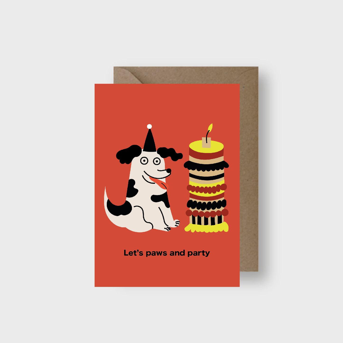 Party Dog Birthday Card