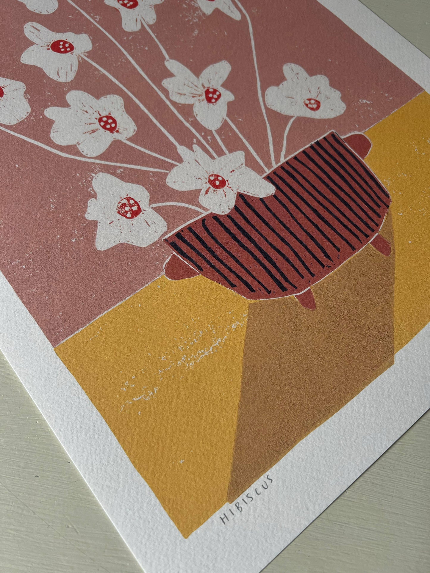 Luiza Holub - Framed Art Print 'Hibiscus' Wall Art