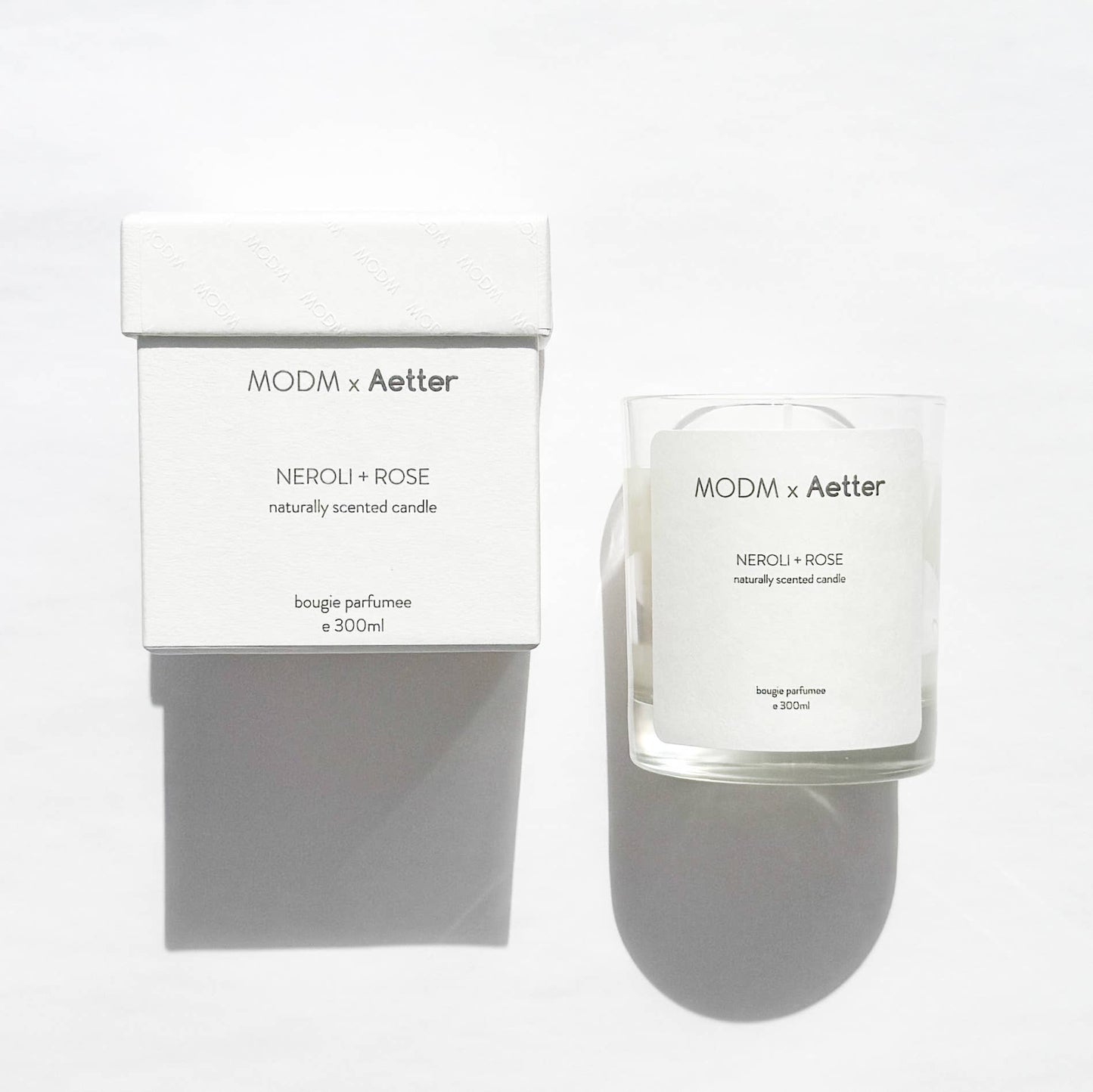 MODM - Neroli + Rose Scented Candle