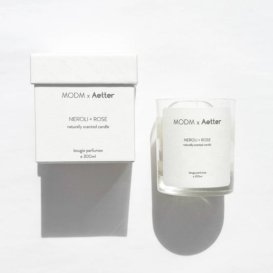 MODM - Neroli + Rose Scented Candle