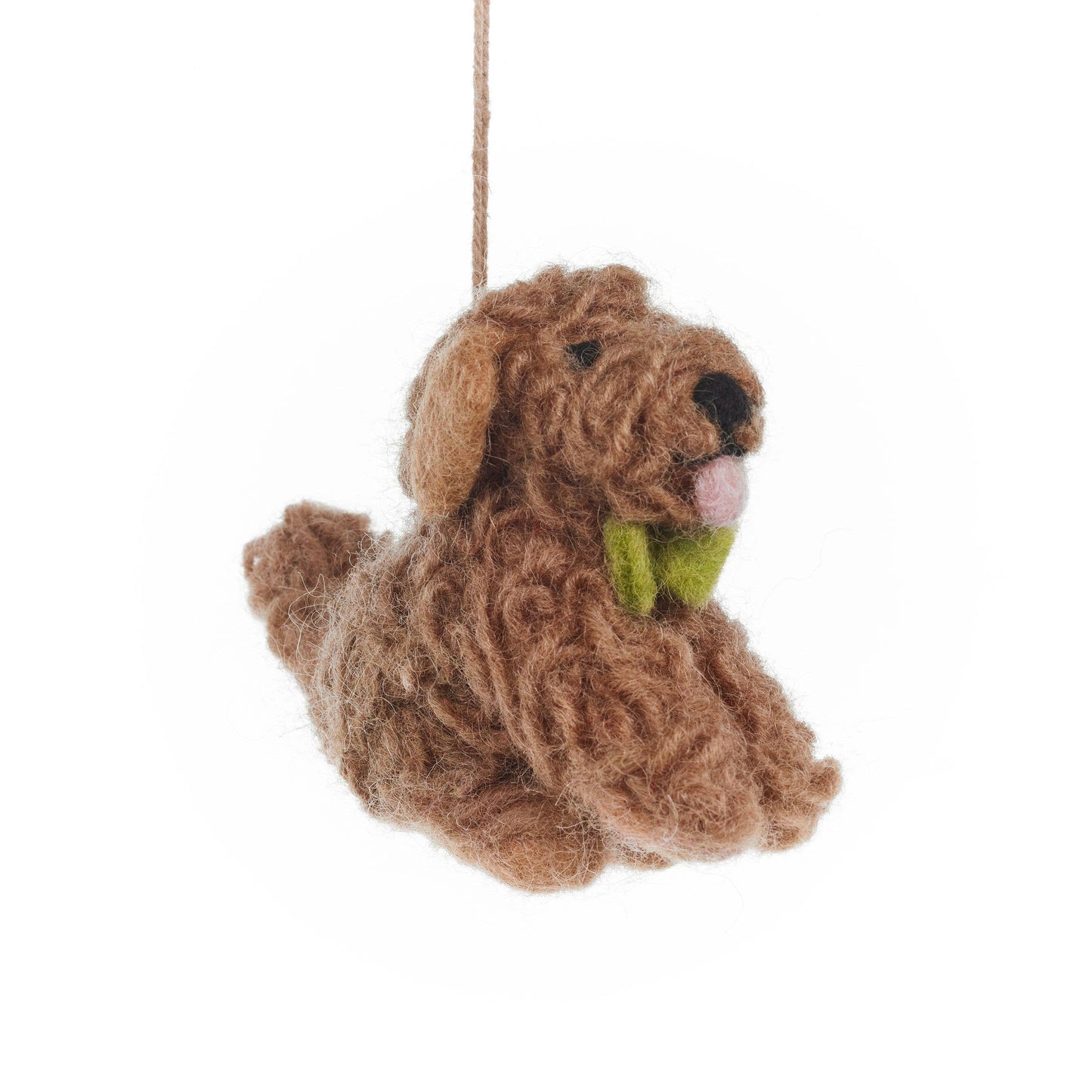 Handmade Felt Cassie the Cockapoo Hanging Decoration