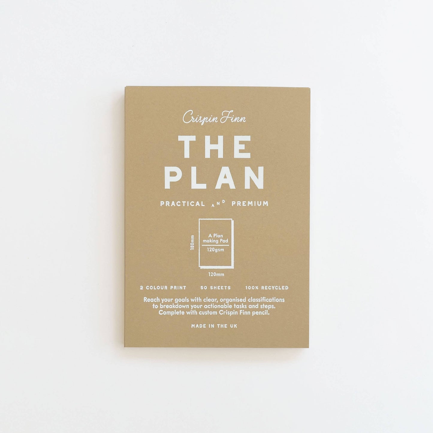 Crispin Finn - The Plan Note Pad