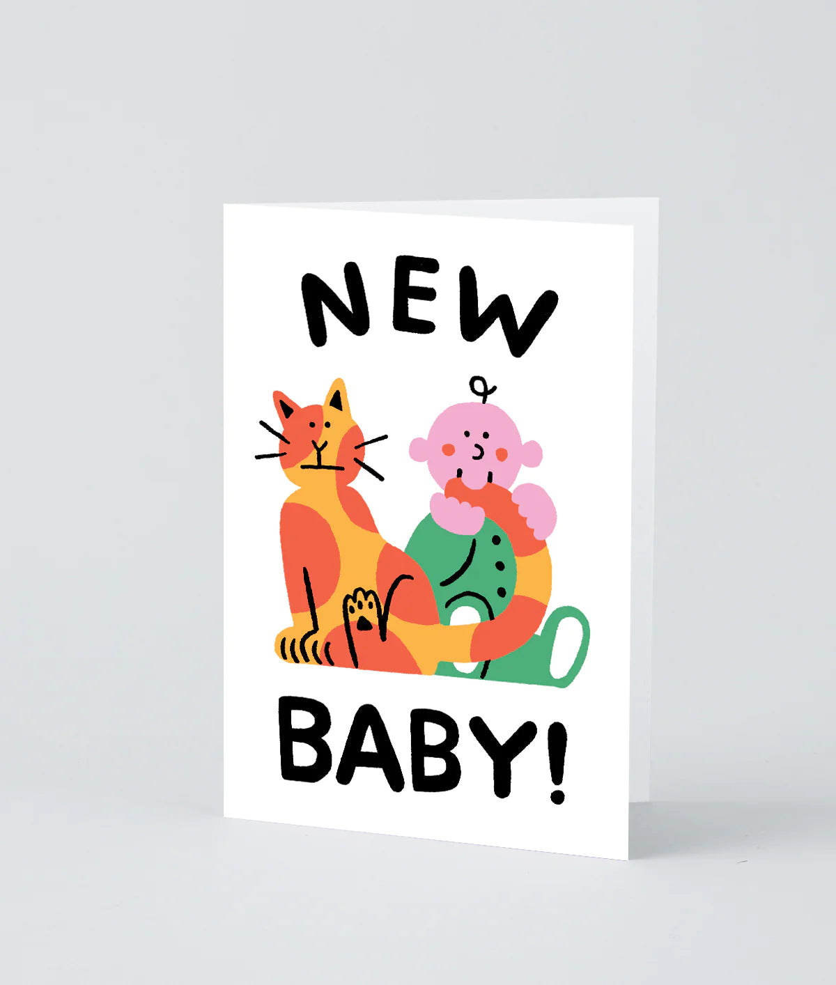 New Baby and Cat