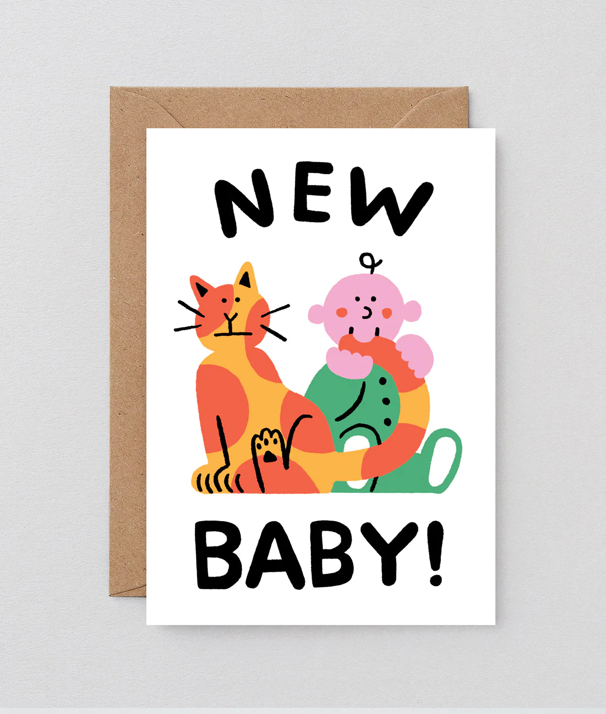 New Baby and Cat