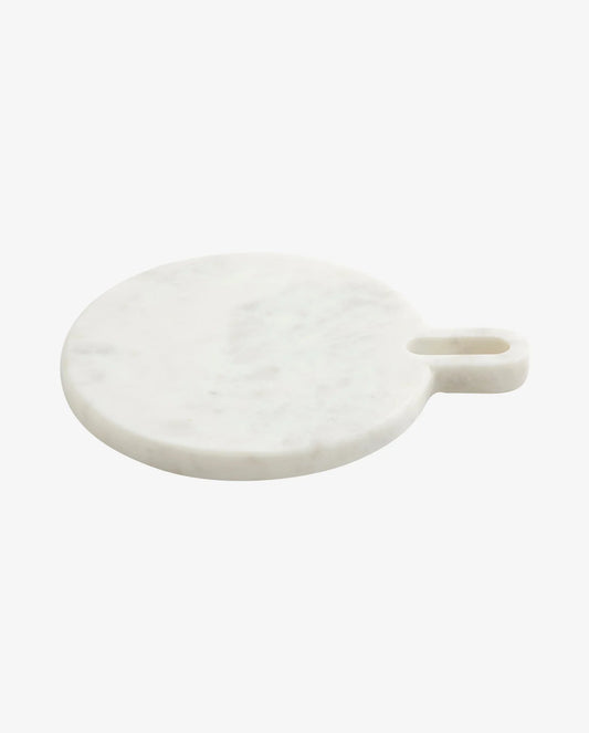 Pasilla marble cutting board white
